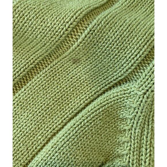 Brooks Brothers V Neck Sweater Size Large Men’s Lime Green - Picture 8 of 8